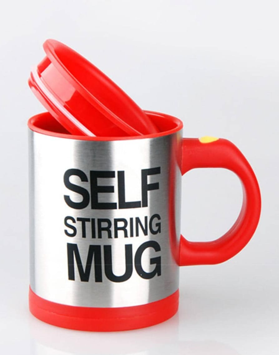 TAZA AUTOBATIDORA - COLOR: ROJO